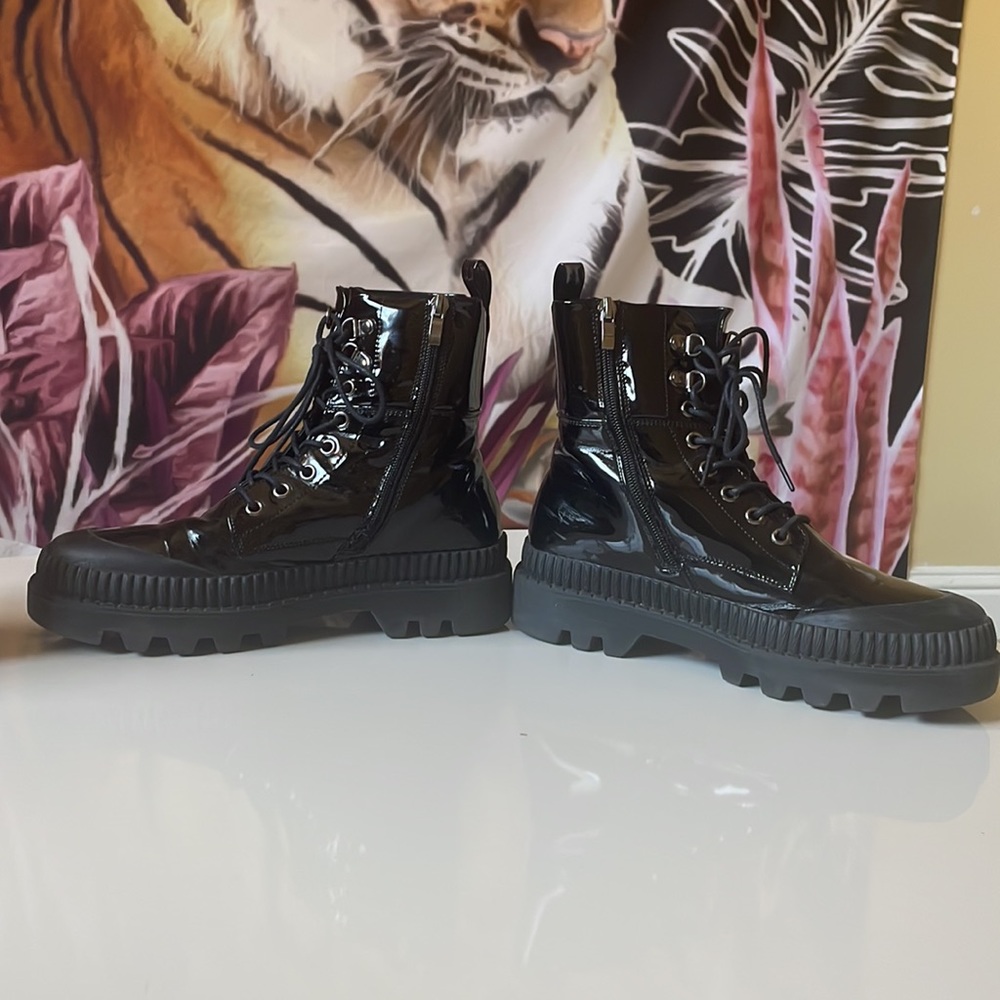 Black boots